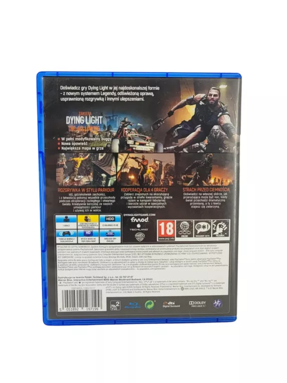 GRA PS4 DYING LIGHT THE FOLLOWING EDYCJA ROZSZERZONA