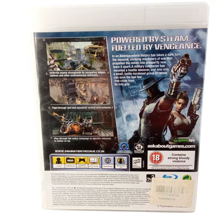 DAMNATION PS3