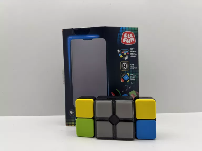 ELEFUN ELEKTRONICZNA GRA ZRĘCZNOŚCIOWA REFLEKS I PAMIĘĆ