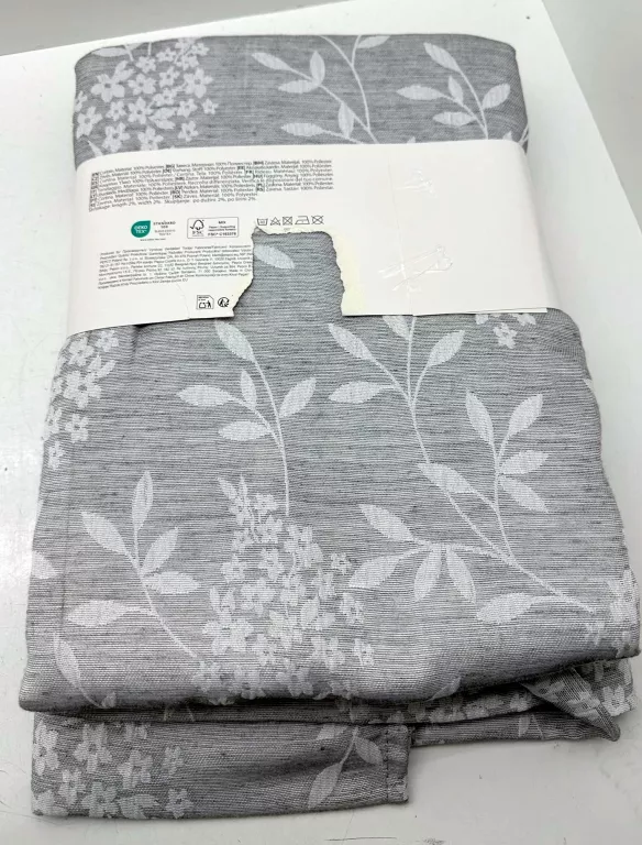 ZASŁONY 2 SZTUKI 140X260CM PEPCO HOME SZARE