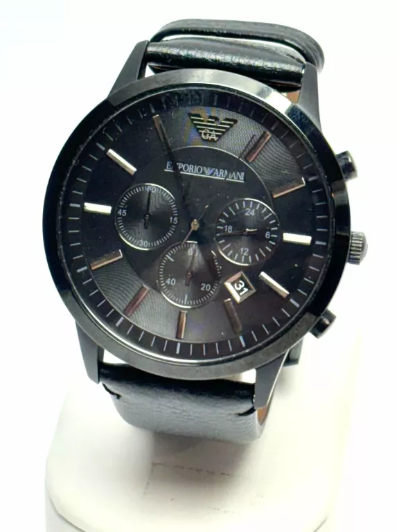 ZEGAREK MĘSKI EMPORIO ARMANI AR2461 - MINERALNE SZKIEŁKO - KWARCOWY