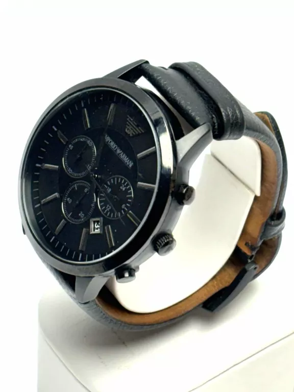 ZEGAREK MĘSKI EMPORIO ARMANI AR2461 - MINERALNE SZKIEŁKO - KWARCOWY