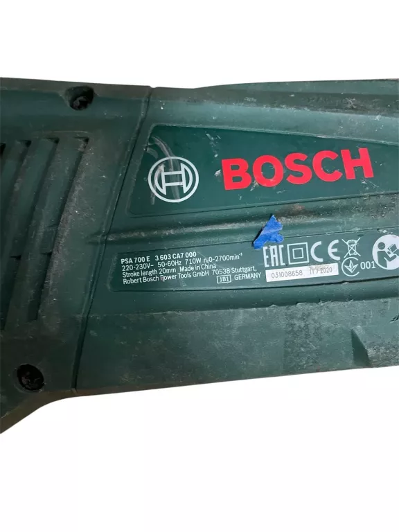 PIŁA SZABLASTA LISICA LISI OGON BOSCH PSA 700E