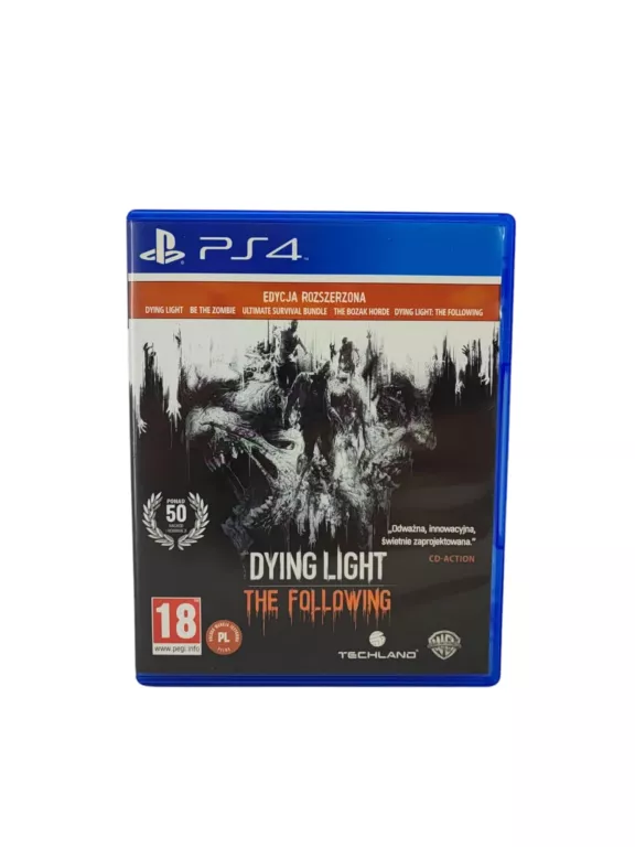 GRA PS4 DYING LIGHT THE FOLLOWING EDYCJA ROZSZERZONA