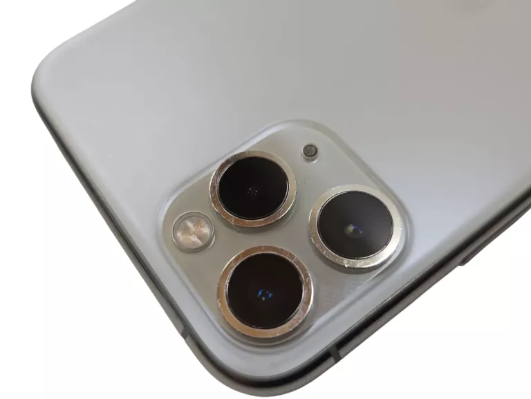 TELEFON IPHONE 11 PRO 4 GB / 64 GB 4G (LTE) SREBRNY 72% BATERII SERWIS!