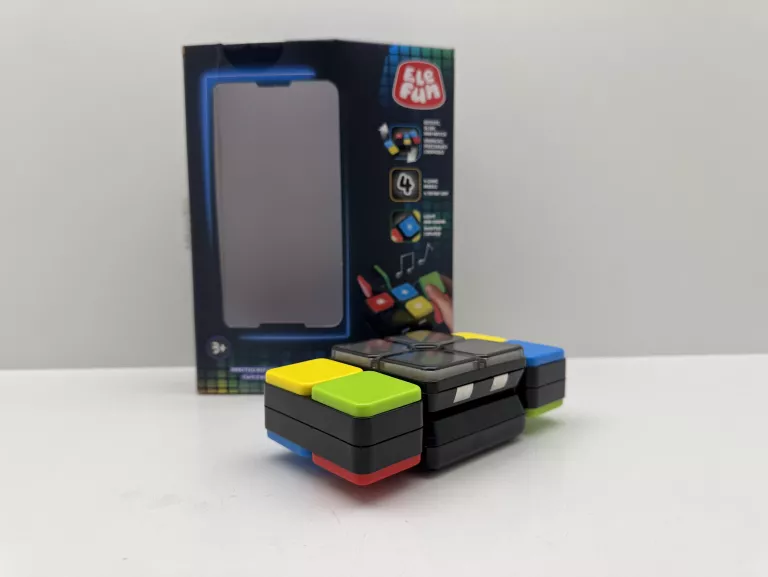 ELEFUN ELEKTRONICZNA GRA ZRĘCZNOŚCIOWA REFLEKS I PAMIĘĆ