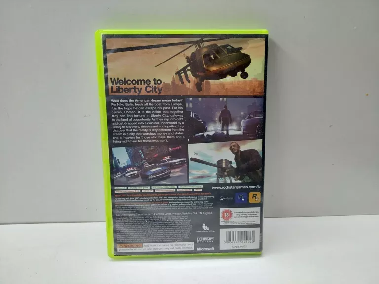 GTA IV XBOX 360