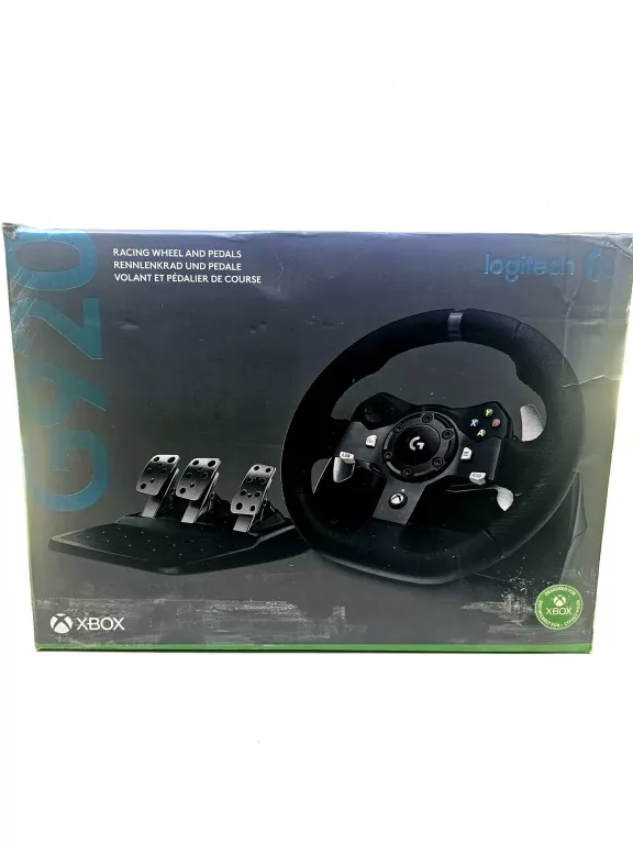 KIEROWNICA LOGITECH G920 DRIVING FORCE PC/XBOX + PEDAŁY
