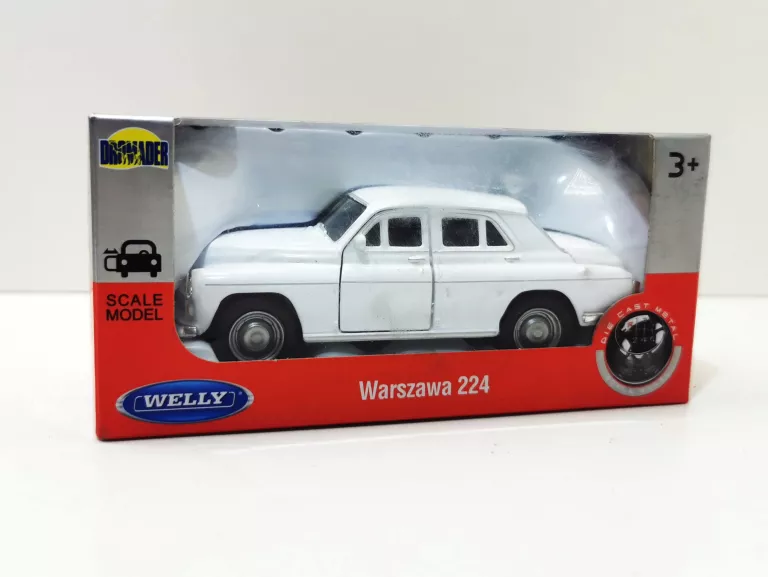 MODEL AUTA WELLY WARSZAWA 224