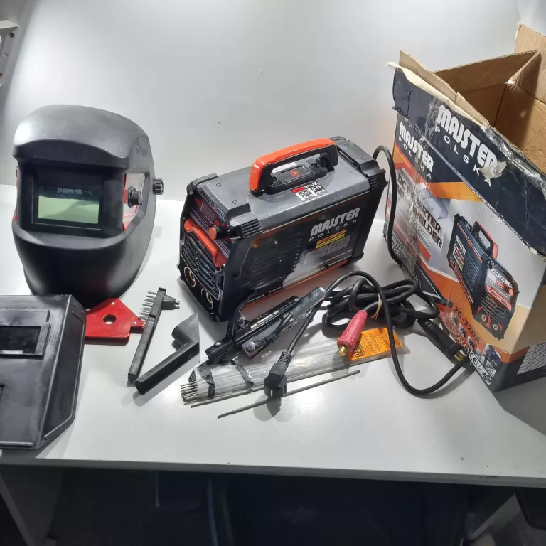 SPAWARKA INWERTEROWA MAJSTER POLSKA MMA-320C 320A CALY ZESTAW PUD