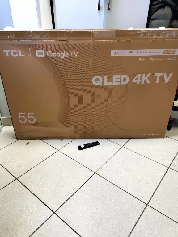 TELEWIZOR TCL 55C649 KOMPLET GWARANCJA