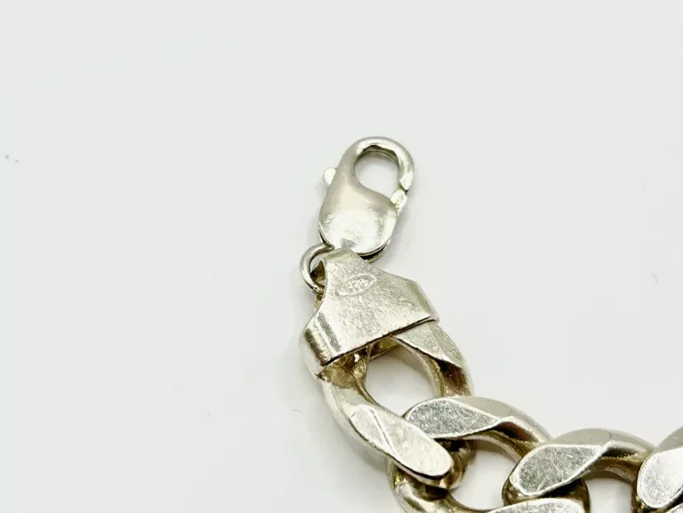 MASYWNA SREBRNA BRANSOLETKA 925 94,34 G 23 CM