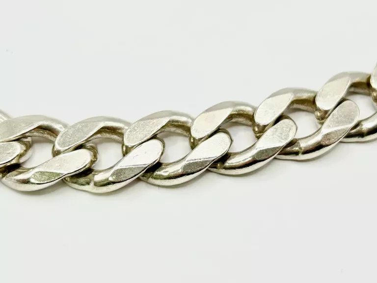 MASYWNA SREBRNA BRANSOLETKA 925 94,34 G 23 CM