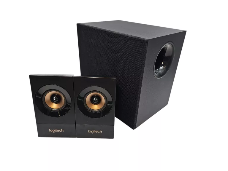 GŁOŚNIKI LOGITECH Z533 2.1 60W RMS USZKODZONE - OPIS!