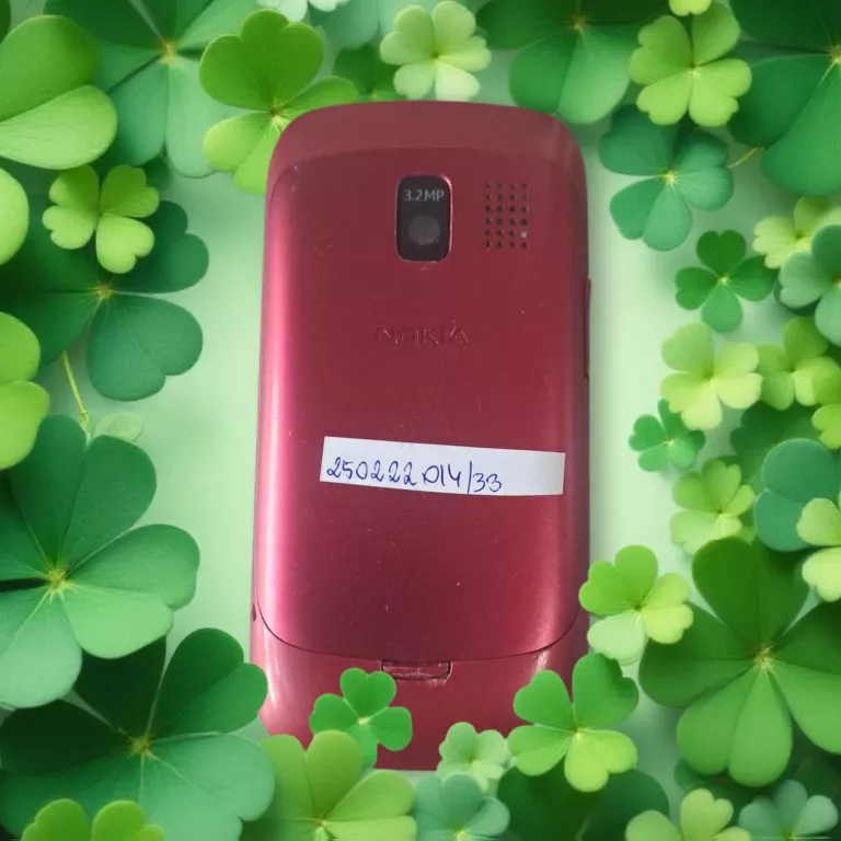 TELEFON NOKIA 302 CZERWONA/BEZ ŁAD