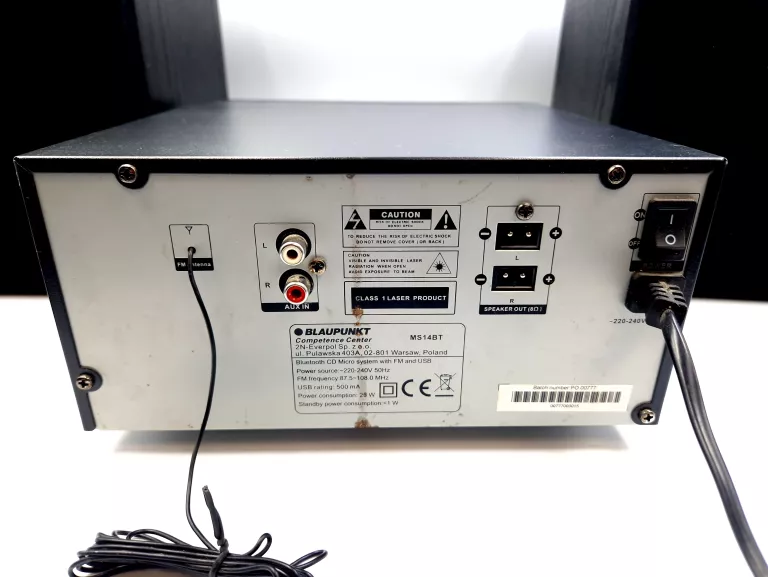 WIEŻA BLAUPUNKT MS14BT