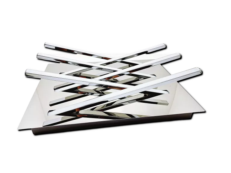 ZESTAW DWÓCH LAMP PLAFON LED OTOK CHROM INSPIRE