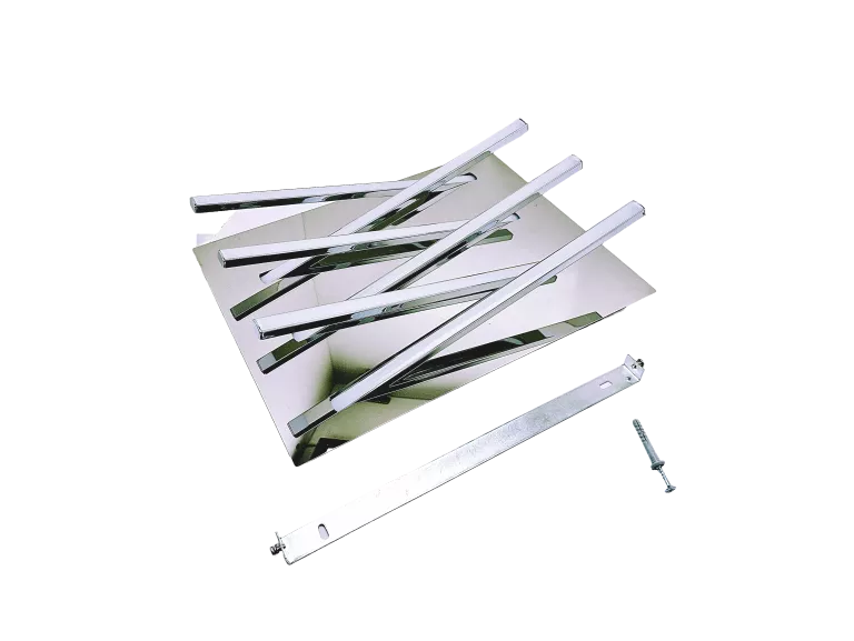 ZESTAW DWÓCH LAMP PLAFON LED OTOK CHROM INSPIRE