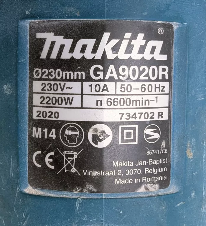 SZLIFIERKA MAKITA GA9020R