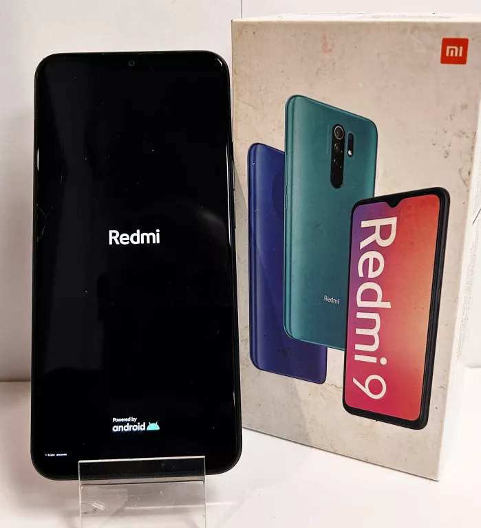 TELEFON XIAOMI REDMI 9 4 GB / 64 GB USZKODZONY