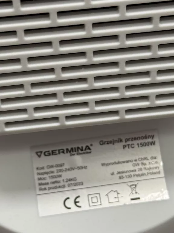 GRZEJNIK CERAMICZNY GERMINA GW-0097