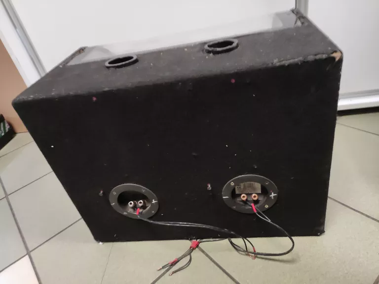 TUBA SAMOCHODOWA 2 GŁOŚNIKI CLARION 30CM 1000W