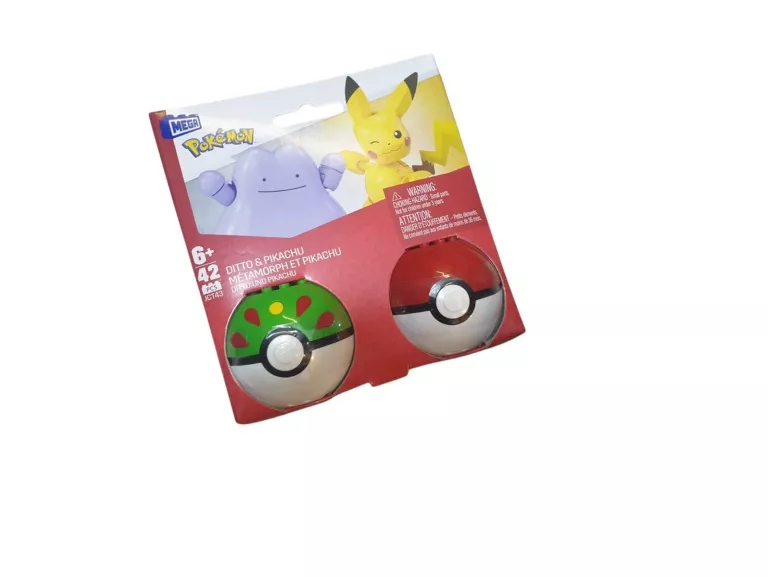 POKÉMON POKÉBALL PIKACHU & DITTO