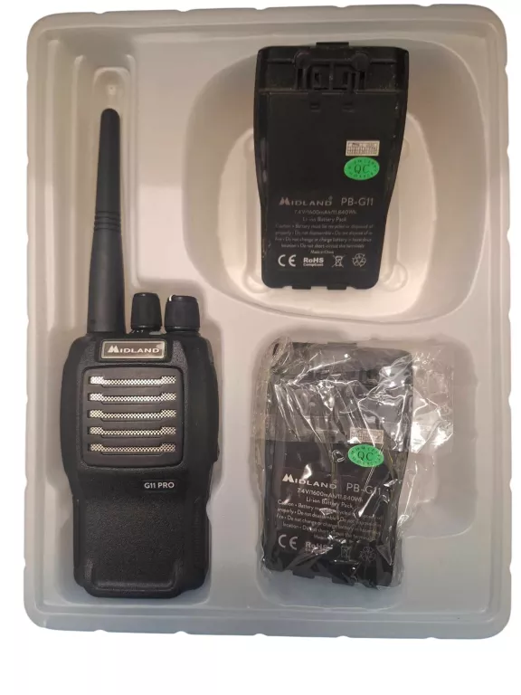 RADIOTELEFON MIDLAND G11 PRO PMR - BLACK