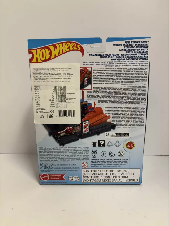 HOT WHEELS STACJA BENZYNOWA HMD53