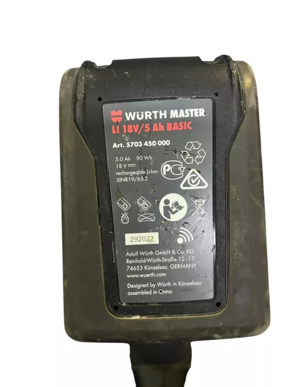 WURTH MASTER APS 18 COMPACT WYRZYNARKA