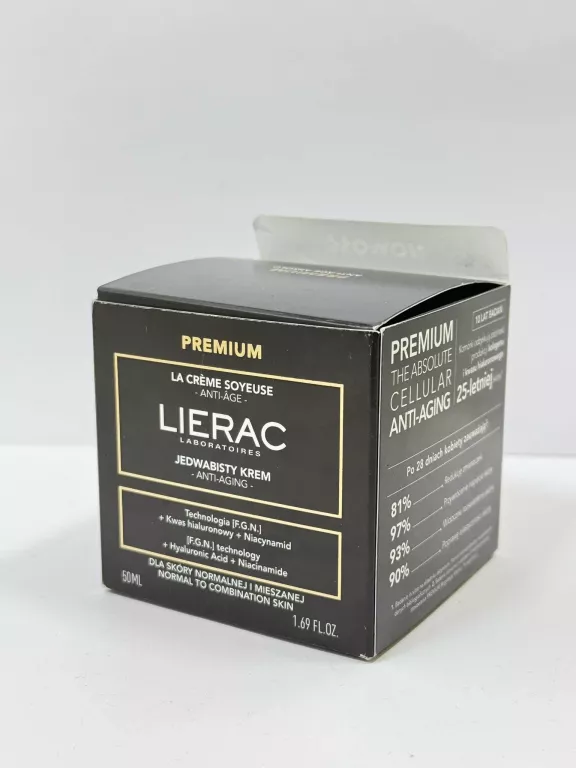 LIERAC PREMIUM JEDWABISTY KREM 50ML