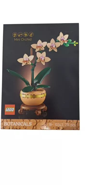 LEGO 10343 ICONS MAŁA ORCHIDEA