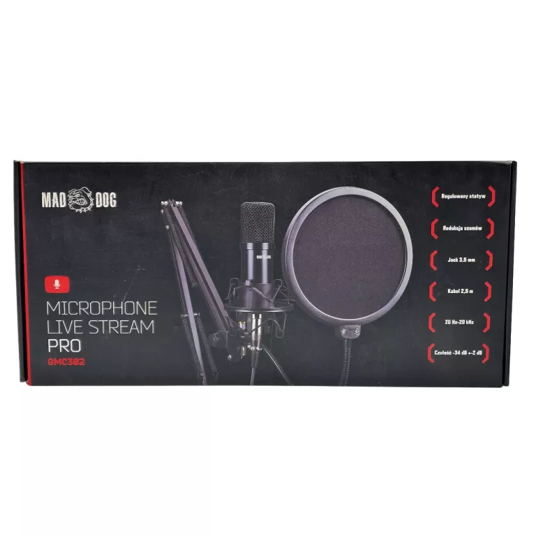 MIKROFON MAD DOG GMC302