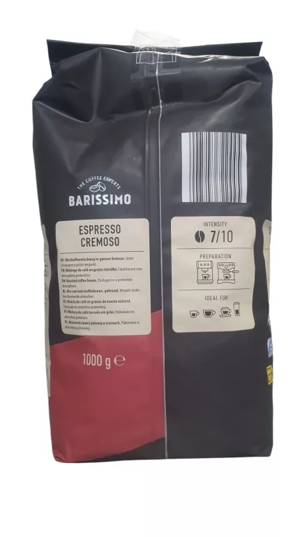 KAWA BARISSIMO ESPRESSO CREMOSO 1000G