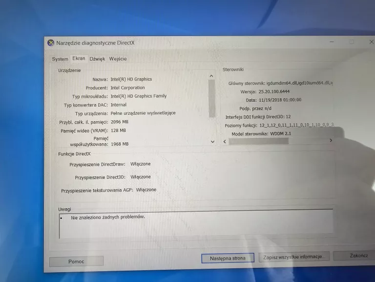 LAPTOP/TABLET ACER SWITCH 3 CELERON 4/128GB + ŁAD