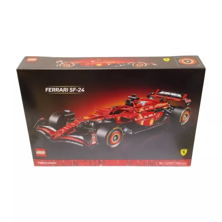 LEGO TECHNIC 42207 BOLID F1 FERRARI SF-24 CAR AUTO WYŚCIGOWE