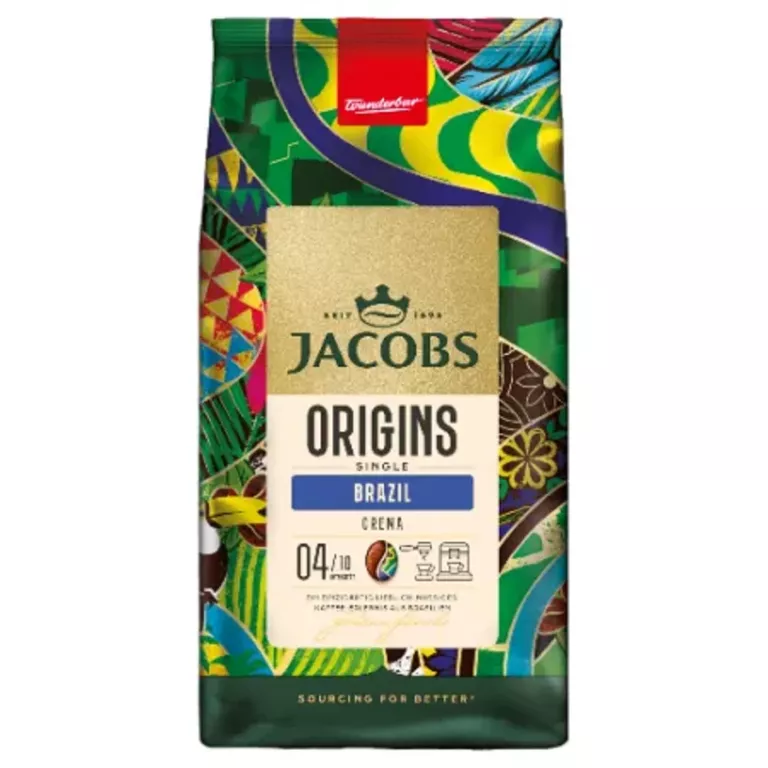 KAWA ZIARNISTA JACOBS ORIGINS FUSION BRAZIL, 100% ARABICA, 1KG