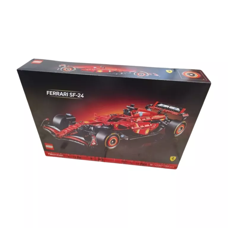 LEGO TECHNIC 42207 BOLID F1 FERRARI SF-24 CAR AUTO WYŚCIGOWE