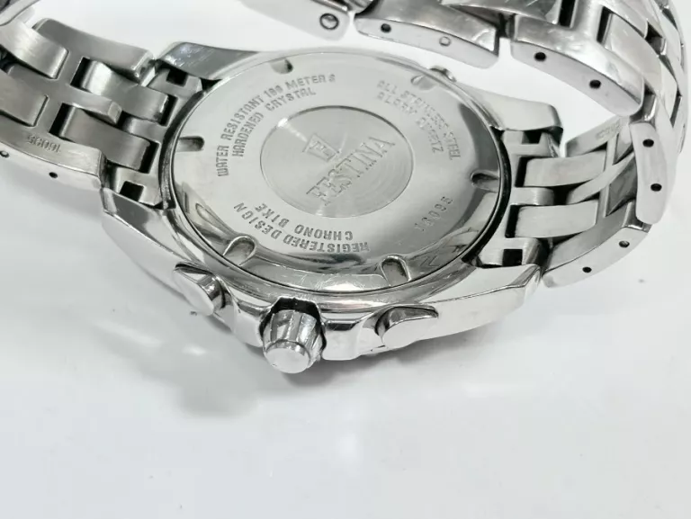 ZEGAREK MĘSKI CHRONO BIKE FESTINA 16095 SREBRNY