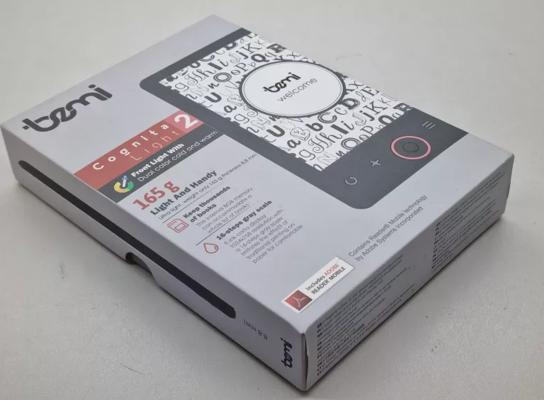 CZYTNIK EBOOKÓW BEMI COGNITA LIGHT 2