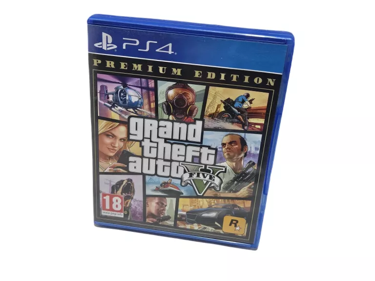 GRAND THEFT AUTO V PREMIUM EDITION PS4 PL