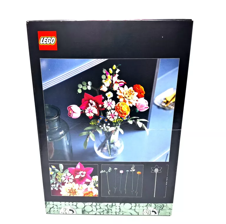 LEGO BOTANICALS 10342 PIĘKNY BUKIET RÓŻOWYCH KWIATÓW