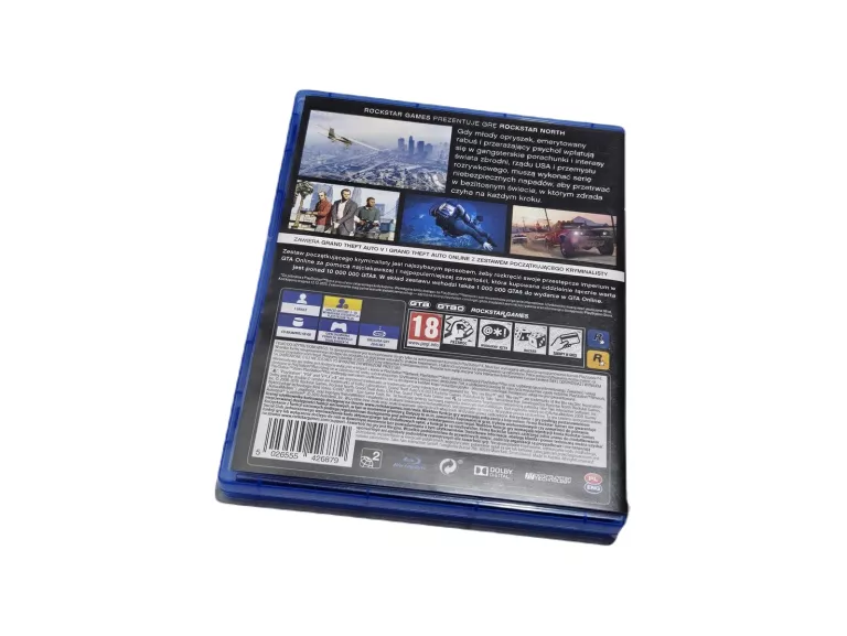 GRAND THEFT AUTO V PREMIUM EDITION PS4 PL