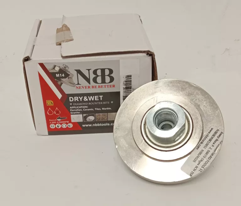 TARCZA DIAMENTOWA PÓŁZAOKRĄGLONA NBB WET&DRY M14