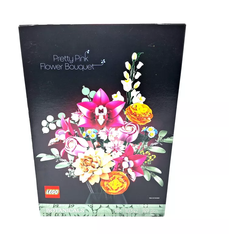 LEGO BOTANICALS 10342 PIĘKNY BUKIET RÓŻOWYCH KWIATÓW