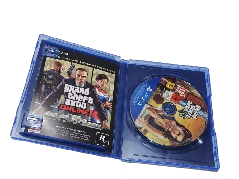 GRAND THEFT AUTO V PREMIUM EDITION PS4 PL