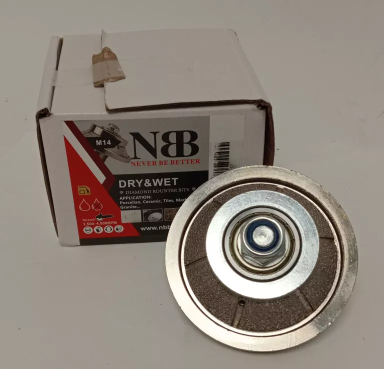 TARCZA DIAMENTOWA PÓŁZAOKRĄGLONA NBB WET&DRY M14