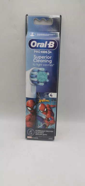 KONCÓWKI ORAL B PRO KIDS 3+ SPIDERMAN