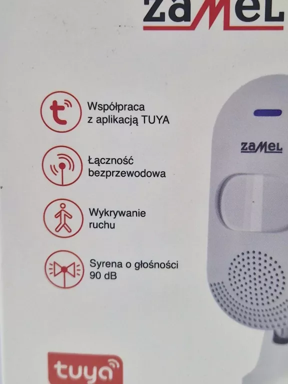 MINI ALARM WI-FI TUYA  ZAM-500 GARDI ZAMEL JAK NOWE!!!