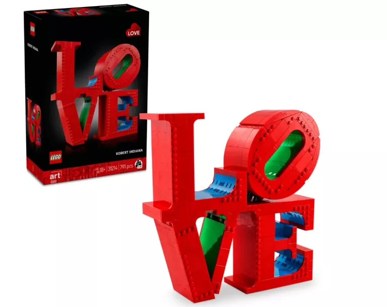 LEGO ART 31214 NAPIS LOVE SZTUKA RZEŹBA MIŁOŚĆ